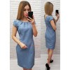 Летнее деловое женское платье для офиса