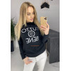 Женский молодежный свитшот с рукавом