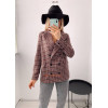Картатий піджак жіночий