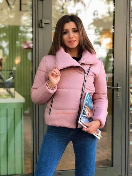 Стильна зимова коротка куртка