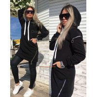 Тепла модна кофта на флісі