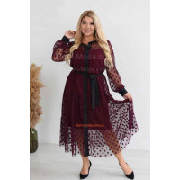 Женское вечернее платье двойка для полных