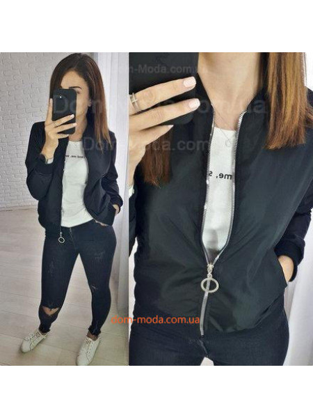 Жіноча модна вітровка бомбер Жіноча модна вітровка бомбер