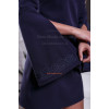 Стильне плаття міні із широкими рукавами і розрізами