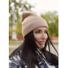 Модна шапка на флісі для дівчат 
