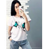 Модна жіноча блузка з принтом