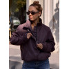 Стильний жіночий замшевий бомбер