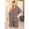 Костюм з шортами для повних