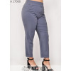Укороченные брюки для полных