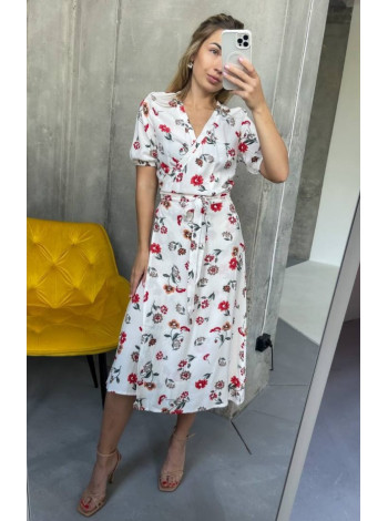 Плаття халат з штапеля