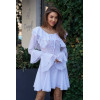 Сукня шифонова з довгим рукавом