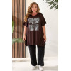 Жіноча футболка батал