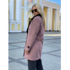 Жіноче розкішне пальто з хутром